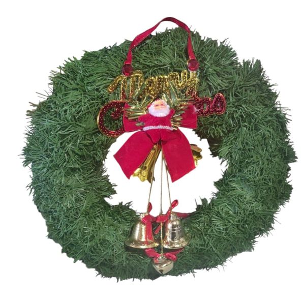 Merry Christmas Wreath - 30cm