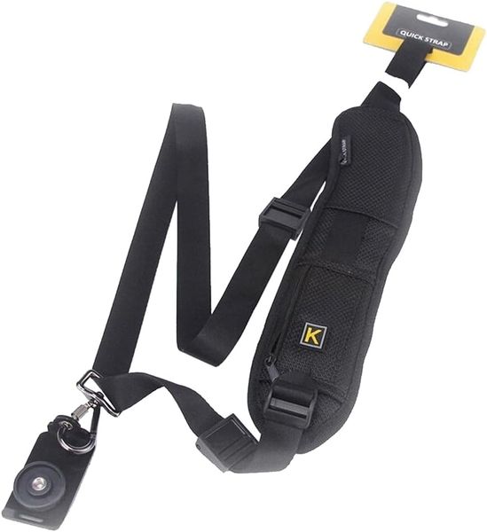 Portable Adjustable Cross Body Shoulder Sling Camera Strap For DSLR
