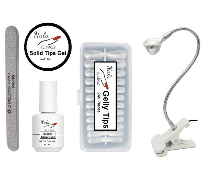 Nala by iMbali Solid Gelly Tips Starter Kit