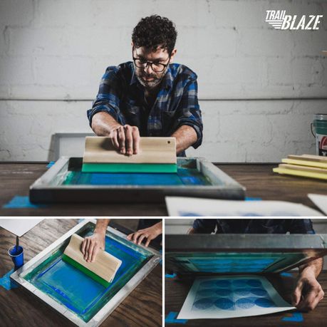 Mini screen printing kit