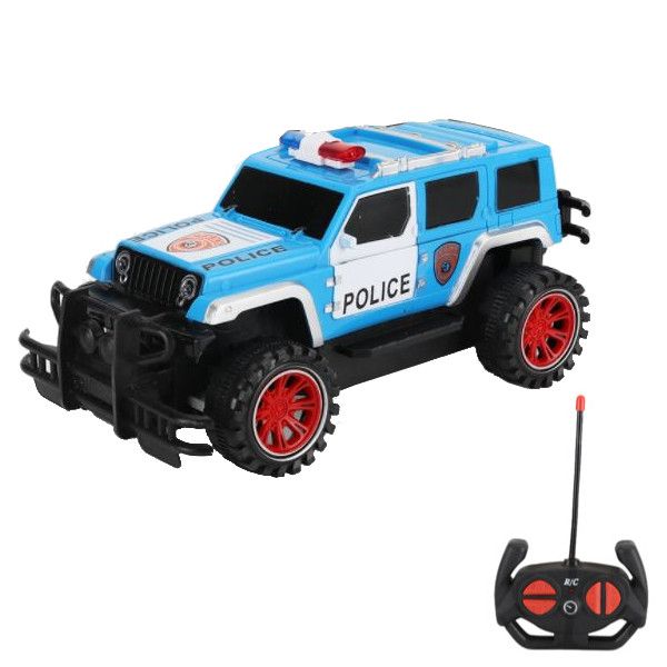 Olive Tree - 1:18 Scale Radio Control Toy SUV - Police Blue