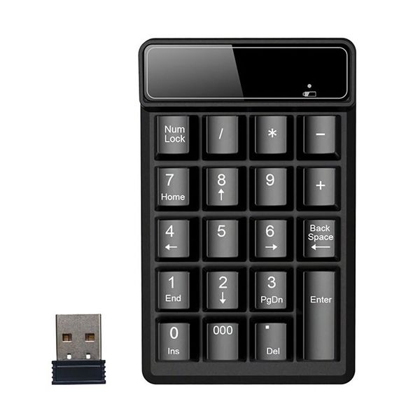 Andowl Wireless Number Keyboard 2.4 Ghz Wireless-Q811
