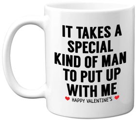 A Special Kind Of Man Girlfriend Wife Valentine's Day Gift Coffee Mug