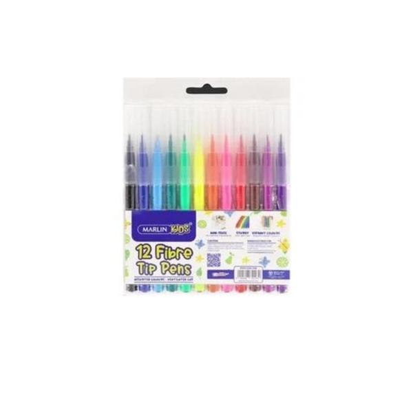 Marlin Kids Fibre Tip Koki Colour Pens