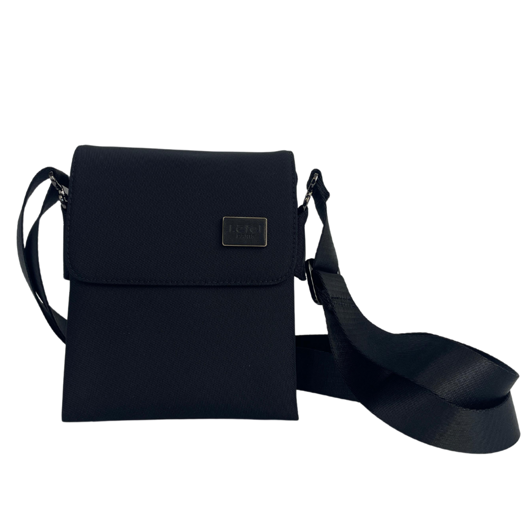 Lefel Balistic Nylon Mini Sling Bag - Black