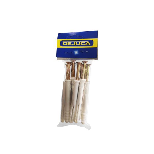 Dejuca - 10 Piece - Nail-in Anchor - 8mm x 80mm - 3 Pack
