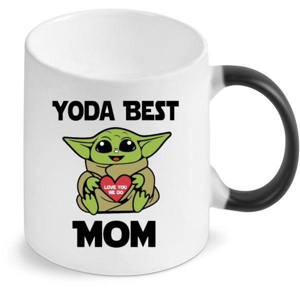 Yoda Best Mom Color Changing Mug