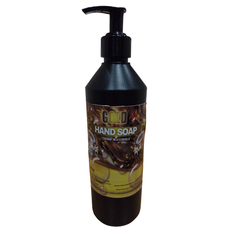 Gold Hand Soap - Coconut Milk and Vanilla - 500ml Image