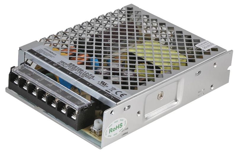 Multicomp Pro (MP002000) AC/DC Enclosed Power Supply (PSU) 102W, 12V, 8.5A