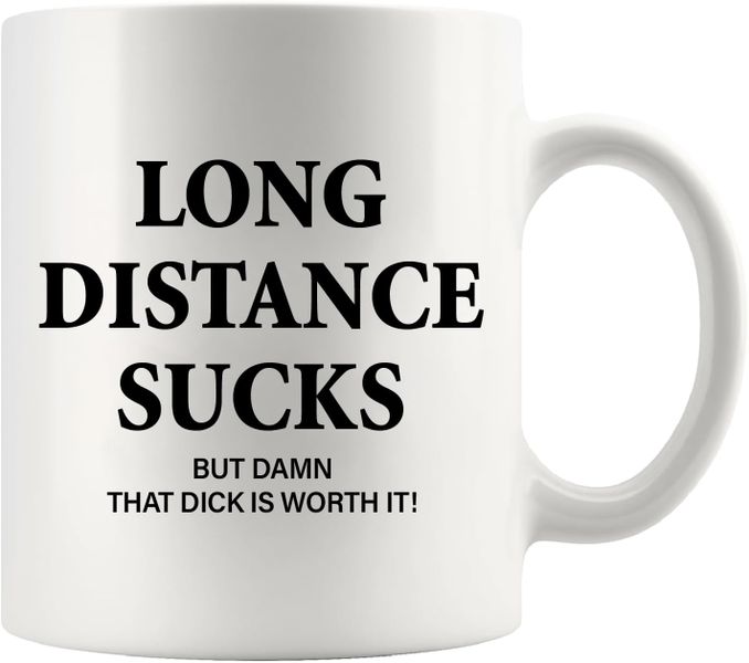 Long distance sucks - Valentines - Relationship mug