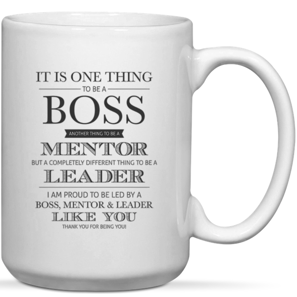 Boss Mentor Leader Coworker Birthday Christmas Gift Mug