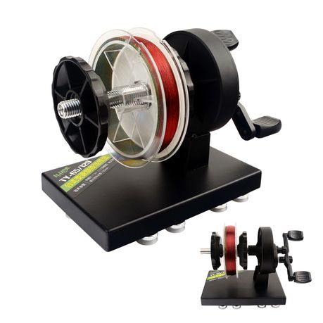 OROOTL Fishing Line Spooler, Adjustable Fishing Reel Spooler Machine Stable Fishing  Line Winder Spooler with Clamp Multifunction Spooling Station System :  : Sports, Fitness & Outdoors