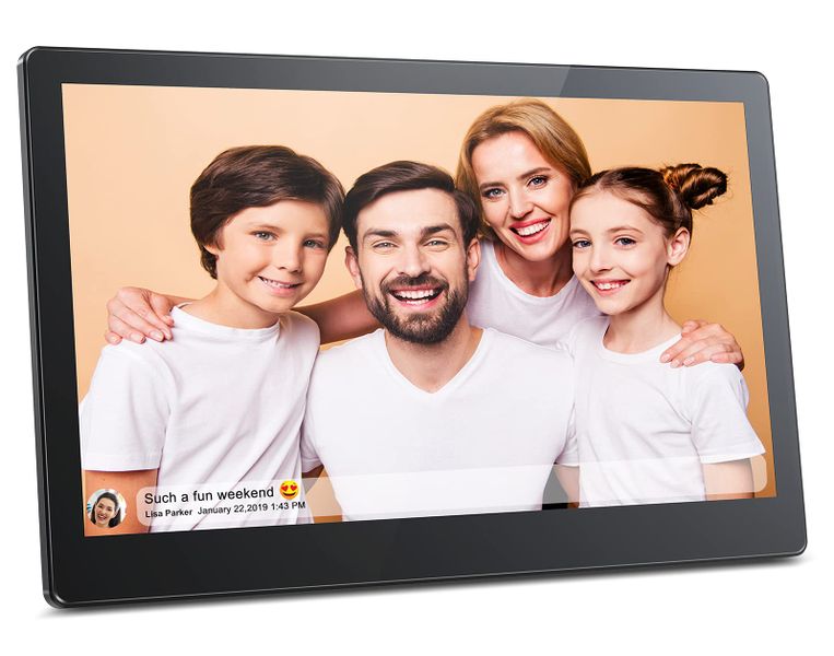32 GB Touchscreen 15.6 Inch Large Digital Photo Frame - Send pics worldwide