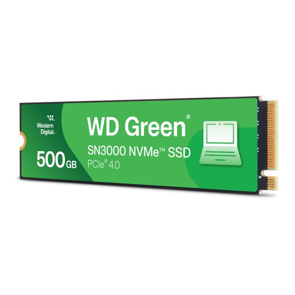 Western Digital 500GB WD Green SN3000 NVMe Internal Solid State Drive SSD