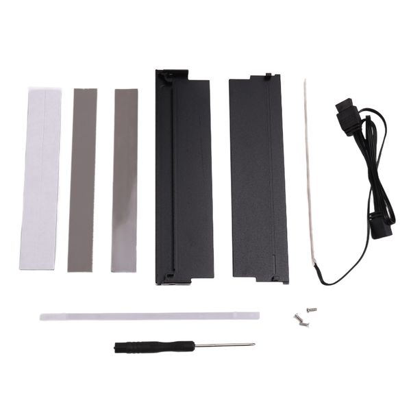 5V-3Pin Argb Ram Heatsink Cooler for Desktop Computer Pc Silver