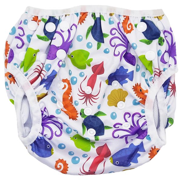 Swimming Nappy - Squid