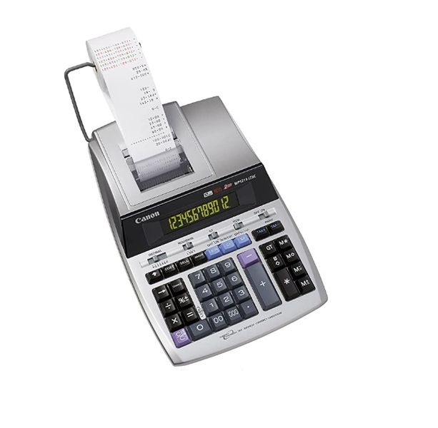 CANON MP1211-LTSC-es 2-Color Printing Calculator (Currency Conversion)
