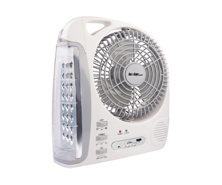 6-in-1 Rechargeable Emergency Solar Fan