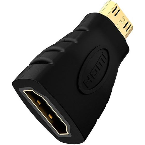 Mini HDMI Male to HDMI Female Adapter - High-Performance