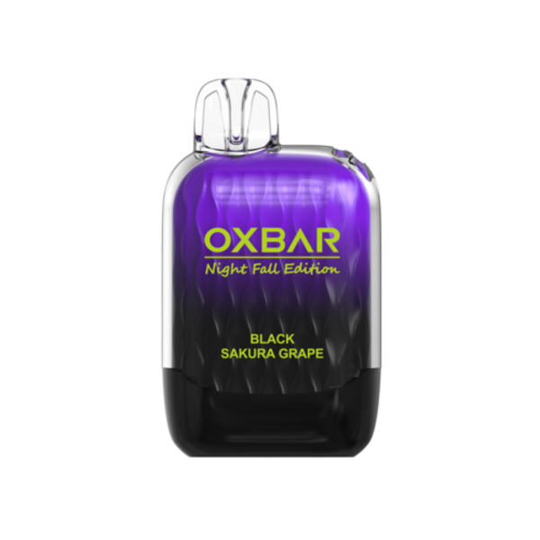 Oxbar G9000 Nightfall Edition Vape - Black Sakura Grape