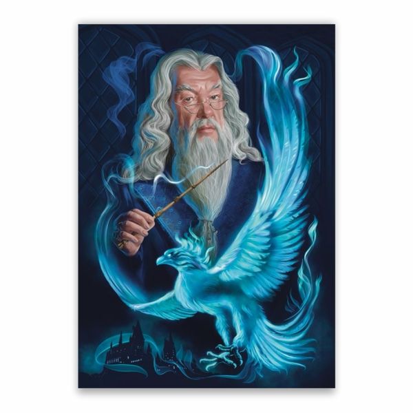 Gandalf Patronus Cartoon Poster - A1
