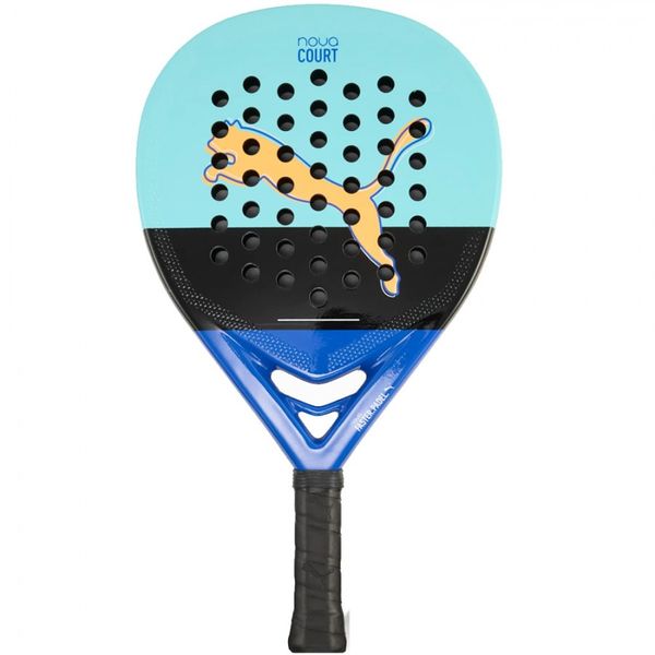 Puma Nova Padel Court Padel Racket - Safe Lake/Black