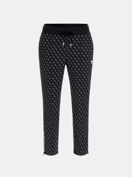 Guess Mens Korbin Pant - 4G Aop Jet Black