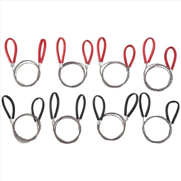 8Pcs Pvc Pipe Cable Saw Stainless Steel Wire Saw Pvc Pipe Cutter