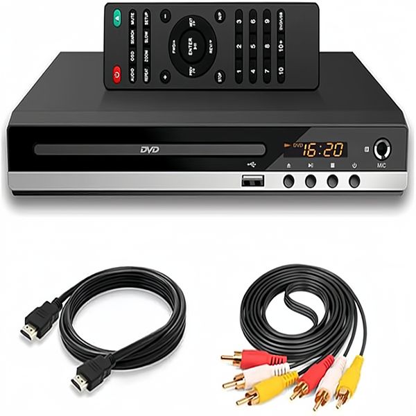 DVD Player for TV Full HD 1080P USB Multifunction DVD Player Children VCD