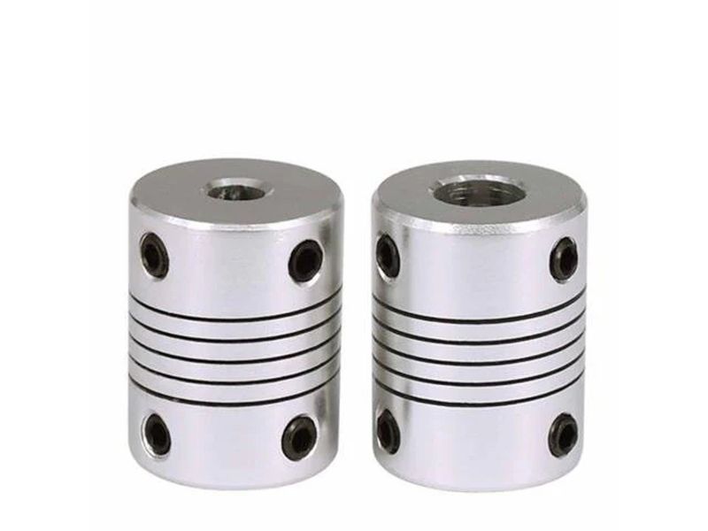HKD Flexible Shaft Coupler 6.35x8mm 25mm for Motor and Shaft Connection