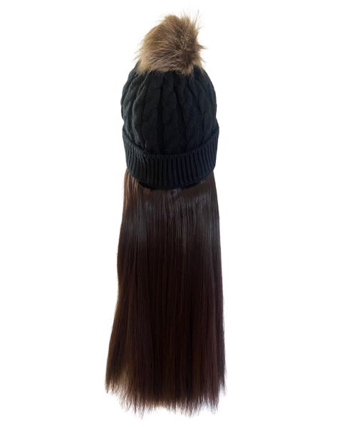 Long Hair Beanie Wig