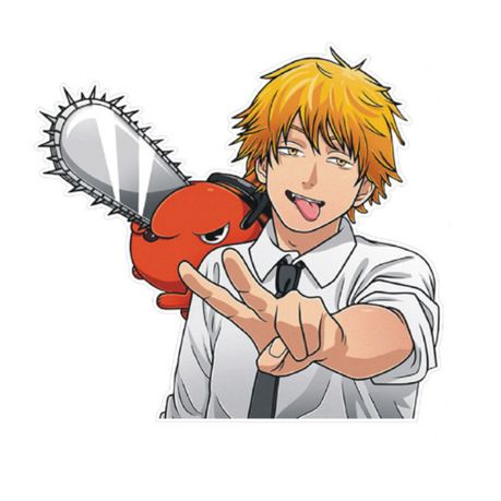Anime Peeker and Stickers, Chainsaw man