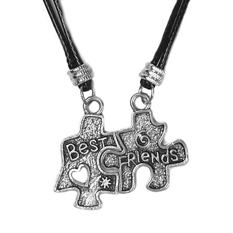 Puzzle on sale friendship necklaces