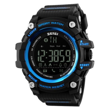 Skmei fashion men's smart watch 2024 bluetooth digital sports wrist watch waterproof