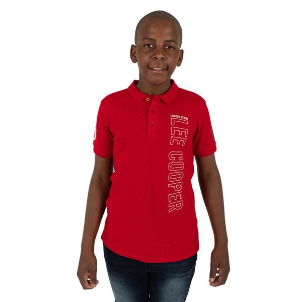 Boy's Golfer: Samuel Red