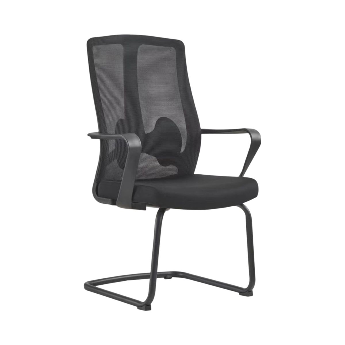 High Back Mesh Visitor Office Chair Without Wheels D993