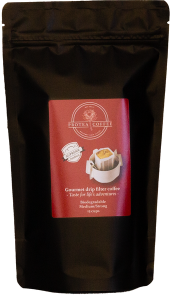 Protea Coffee Gourmet Drip Filter Coffee Creamy Supreme Arabica