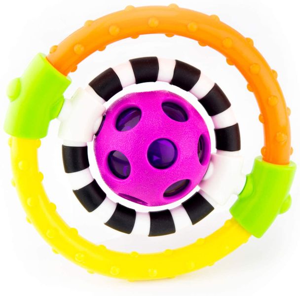 Sassy Spin and Chew Flexible Ring Rattle