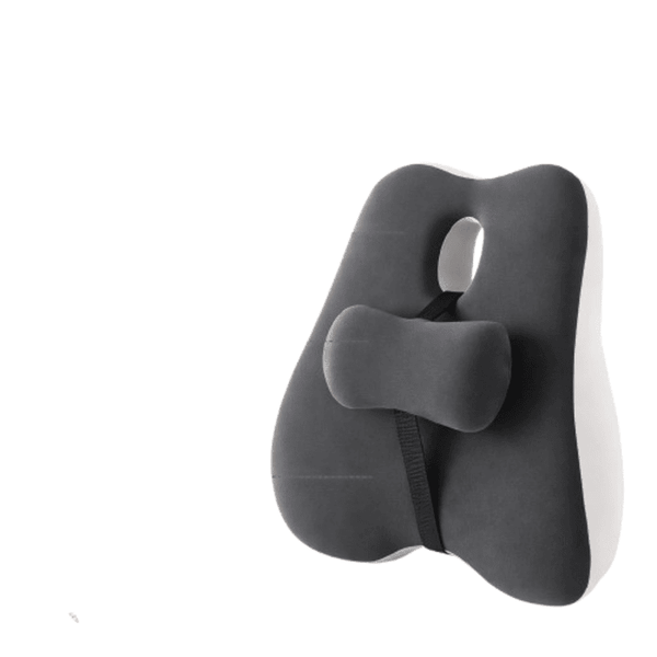 Lumbar Support Cushion for Chairs - Relieves Back Pain from Long Sitting