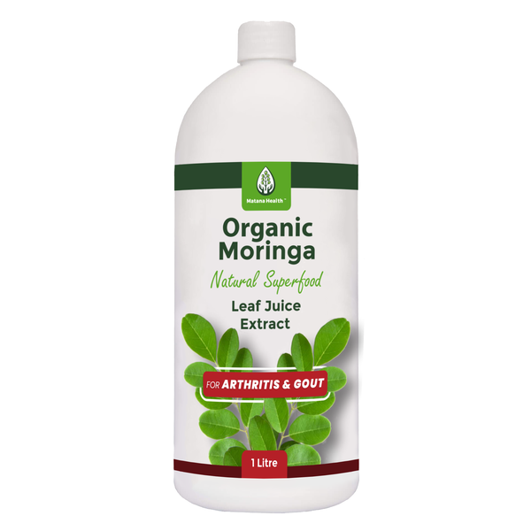 Moringa Leaf Juice Extract for Arthritis &amp; Gout - 1 Litre
