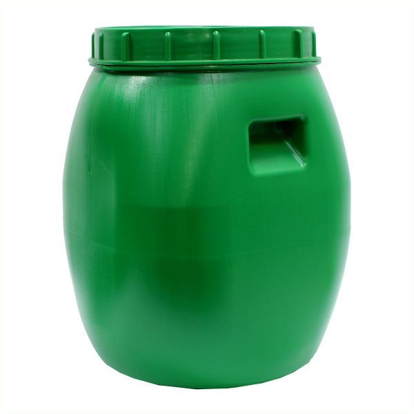 50 Litre Storage Drum - Open Head - Green