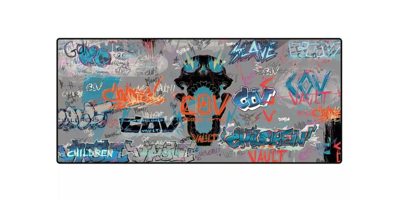 Official Borderlands 3 Mousepad "COV Graffiti" (800 x 350 x 4mm)