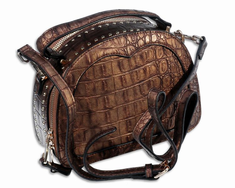 Small Brown Crossbody Handbag