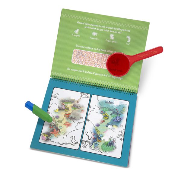 Melissa &amp; Doug Water Wow - Animal Antics Deluxe Water Reveal