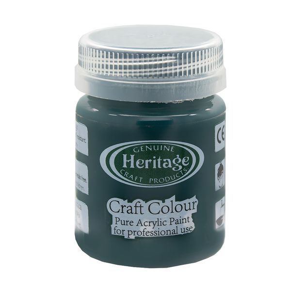 Heritage Pure Acrylic Paint - Craft Colour Range - 50ml - Tartan Green