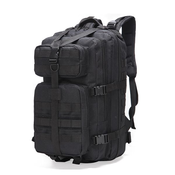 Outdoor Military Attack Tactical Backpack 30L-Black