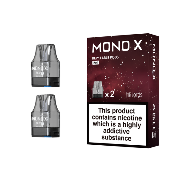 INK LORDS - MONO X - REFILLABLE PODS - 1.0 Ohm
