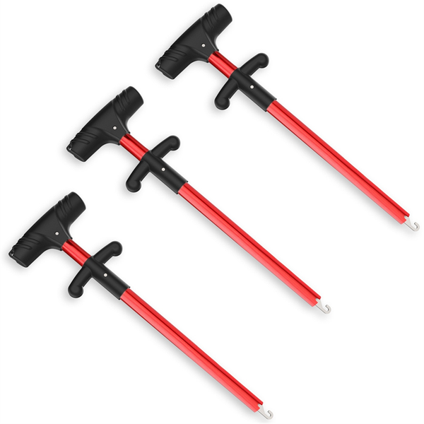 Portable T-Type Hook Remover Aluminum Alloy Hook Remover Blue