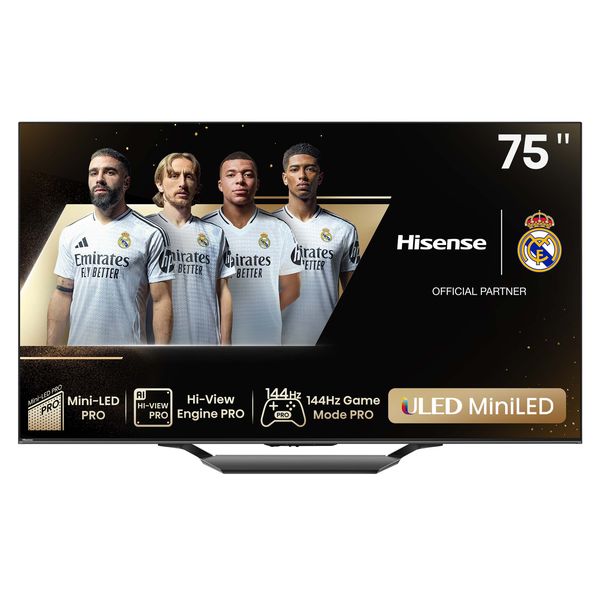 Hisense 75" U7N 144Hz 4K Smart Mini-LED Pro ULED TV with Quantum Dot &amp; HDR
