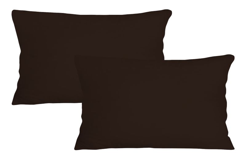 PepperSt - Scatter Cushion Cover Set - 50x30cm - Chocolate (2 Pack)
